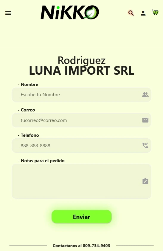 Rodríguez Luna Import — 7/7