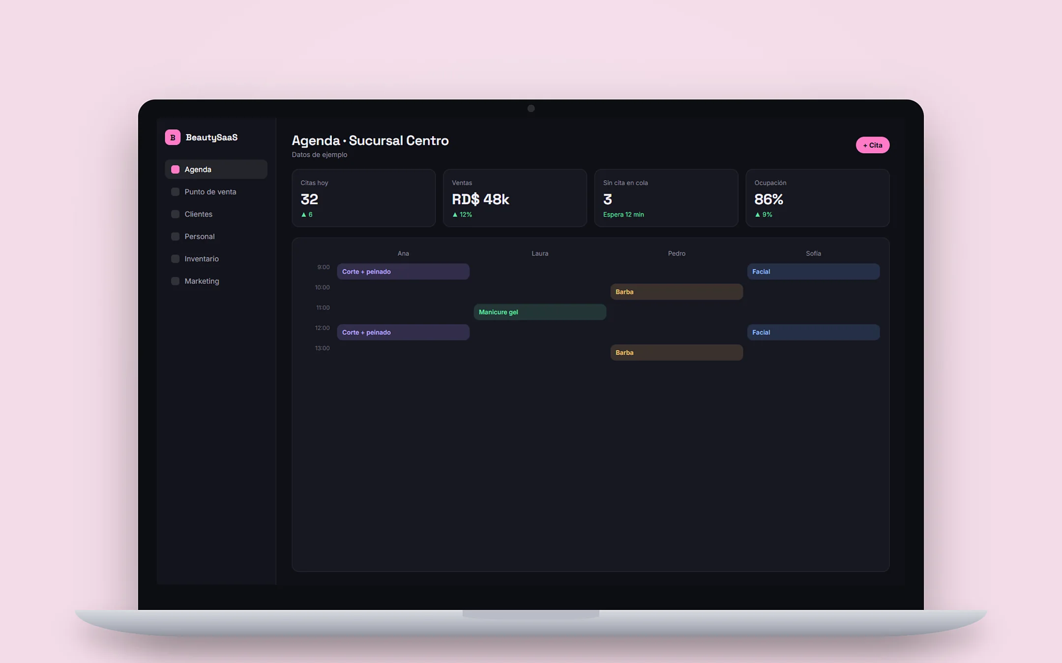 BeautySaaS — Plataforma SaaS