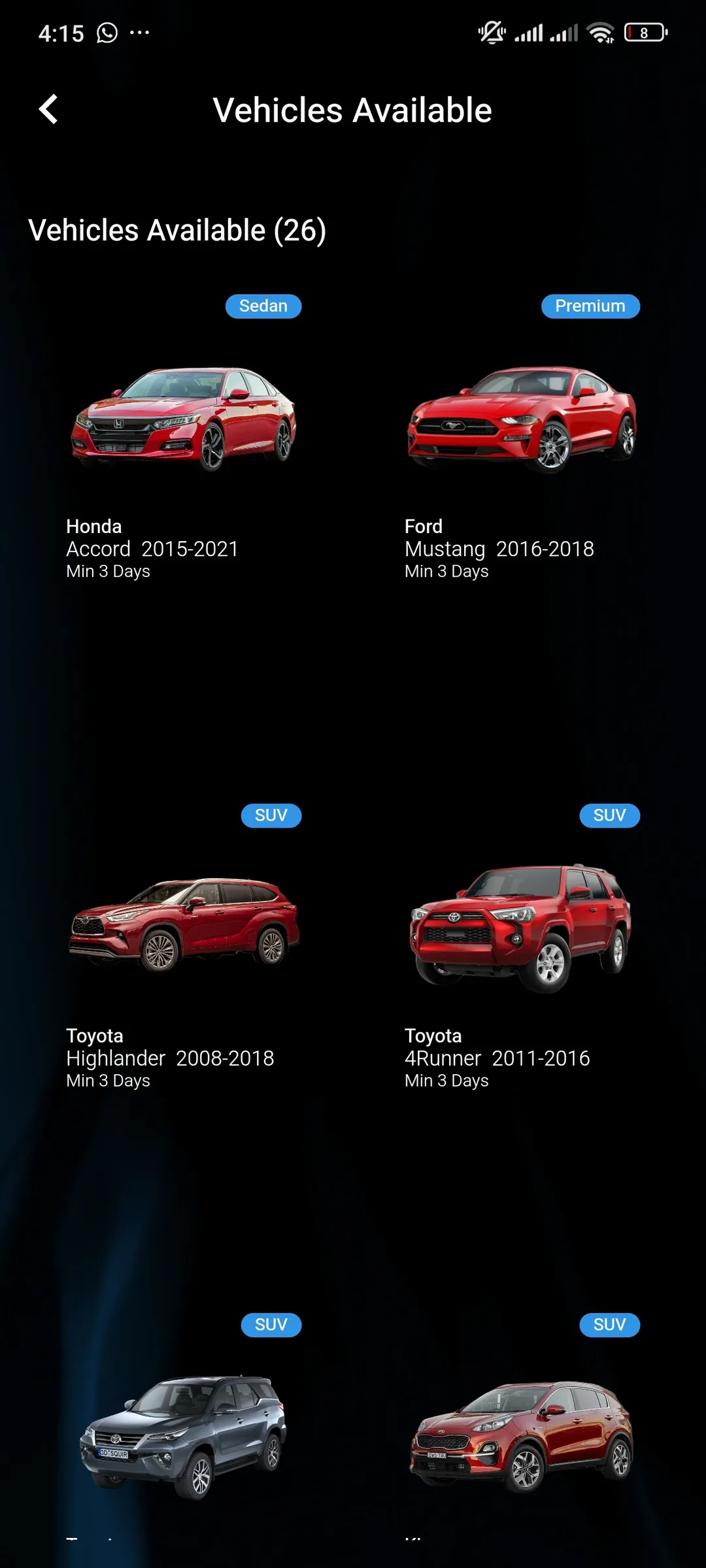 Pickup Taller — 8/9